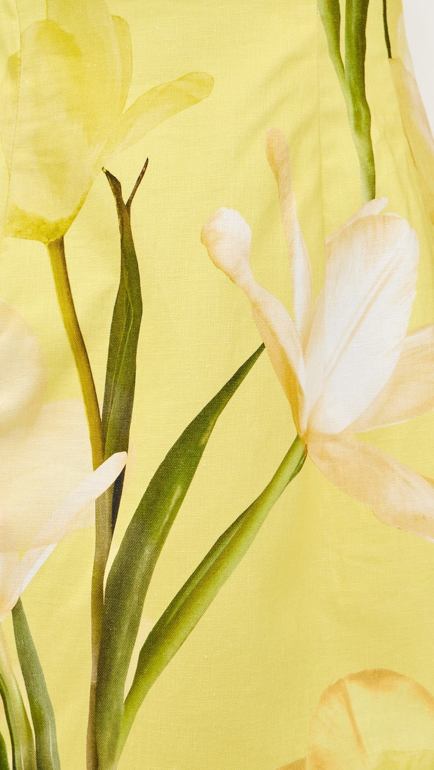 Cara Cara Yellow Ines Dress