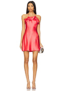 Acler Abdie Halter Mini - Red